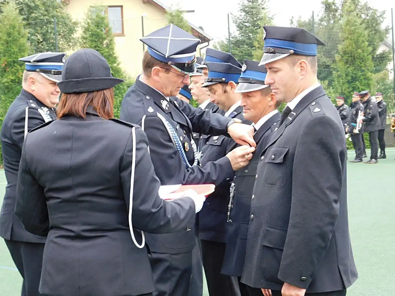 Ochotnicza Straż Pożarna w Łabowej z Medalem Polonia Minor