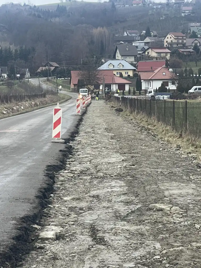 Gmina Łososina Dolna: Kolejna droga do remontu