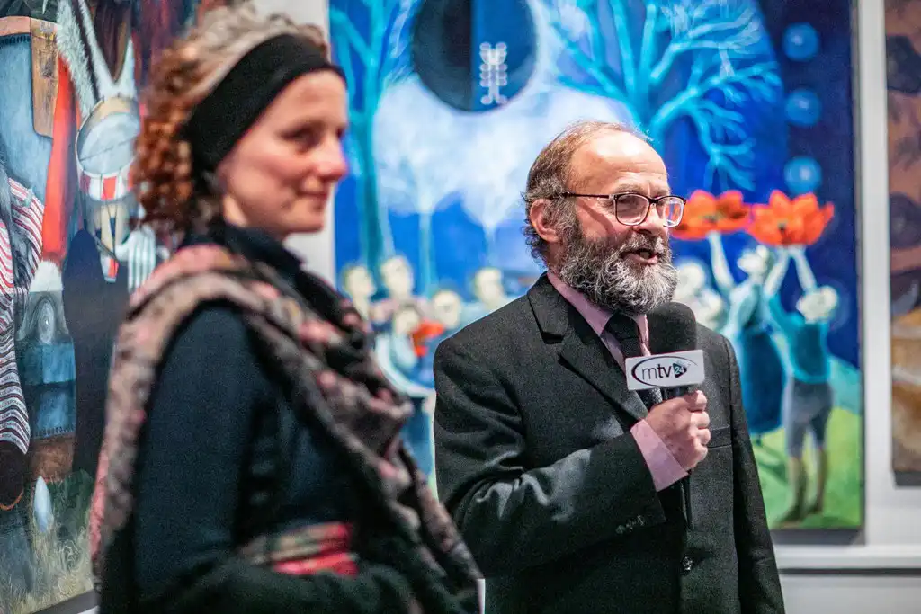 Barwne światy Marty Kołodziej w Muzeum Nikifora w Krynicy-Zdroju
