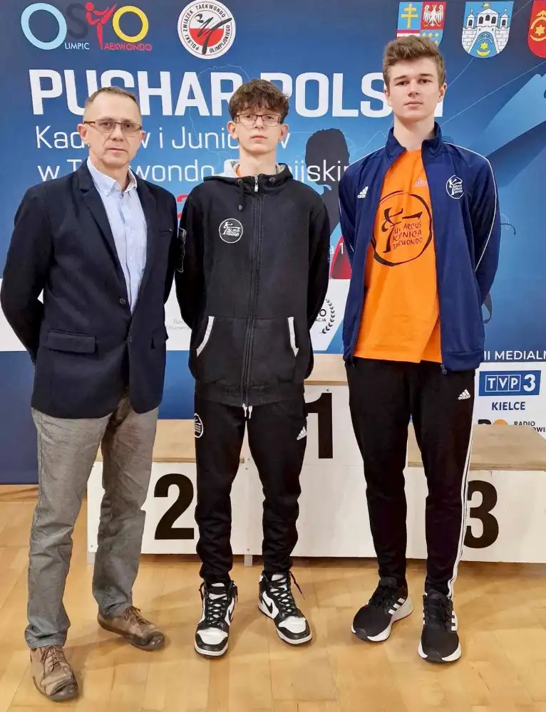 Uczeń ZSP w Krynicy-Zdroju srebrnym medalistą Pucharu Polski w taekwondo olimpijskim