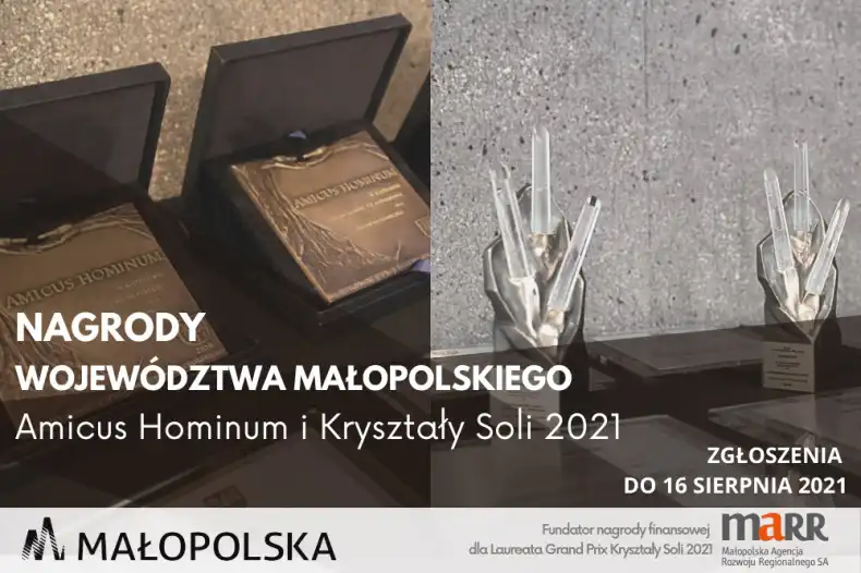 Do 16 sierpnia trwa nabór zgłoszeń kandydatów do honorowych Nagród "Amicus Hominum" i "Kryształy Soli"