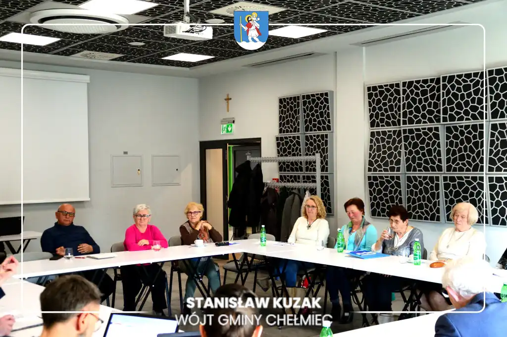 Seniorzy działają. IV posiedzenie Gminnej Rady Seniorów w Chełmcu
