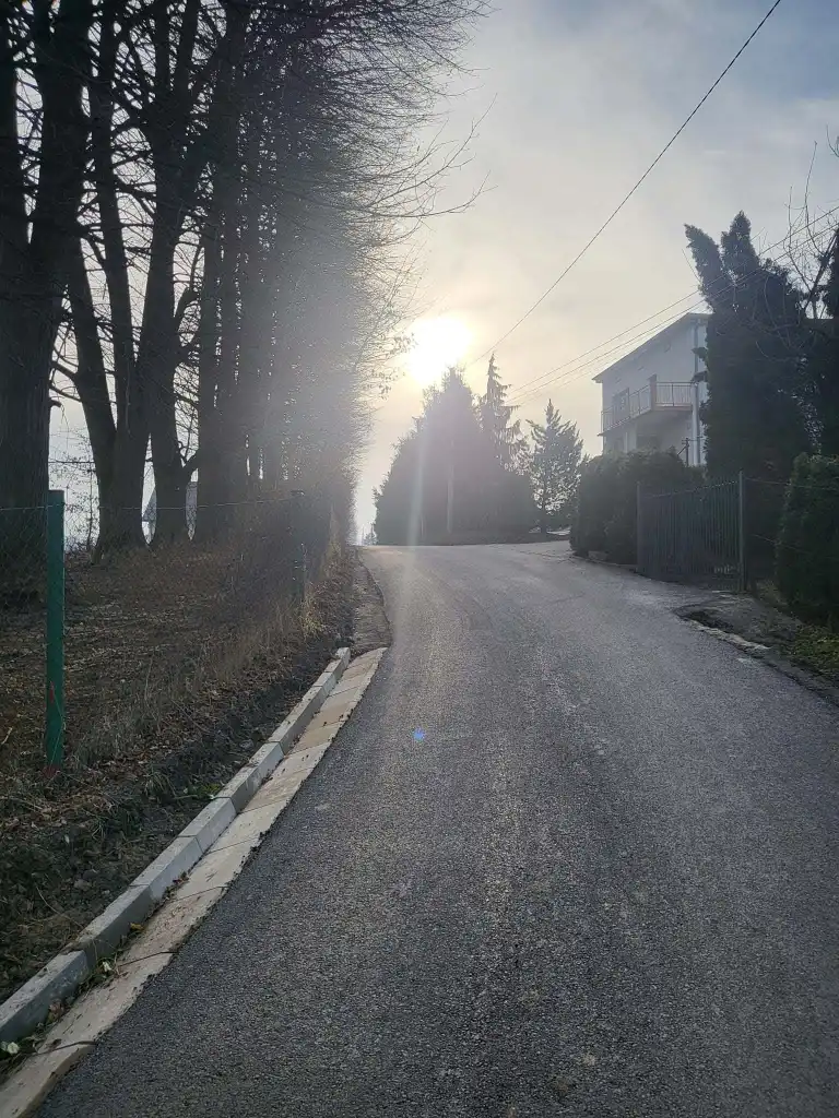 Kolejna inwestycja drogowa w Gminie Chełmiec zakończona
