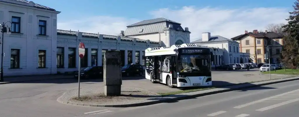 Sądecki MPK testował autobus elektryczny ARP „PILEA”