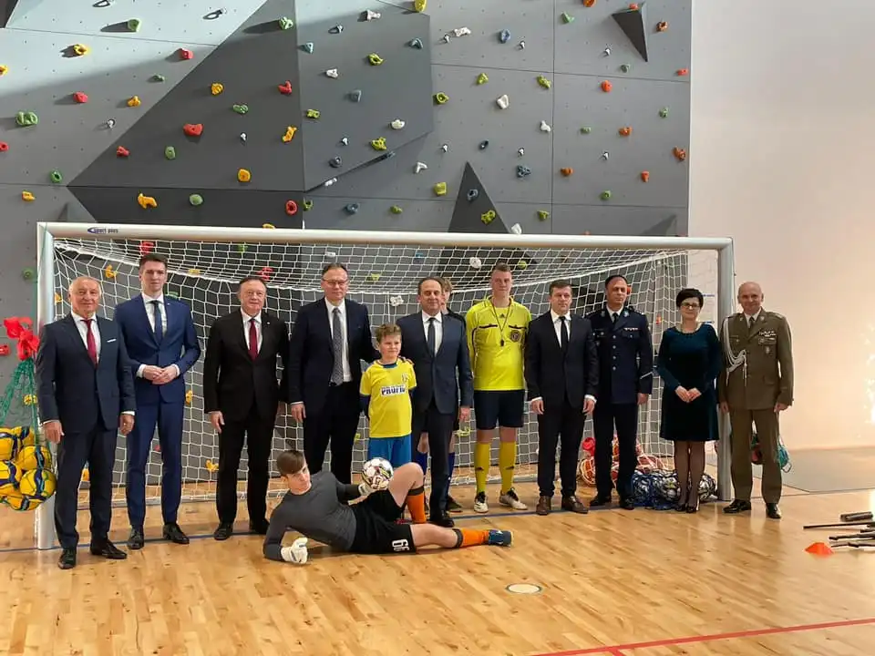 Hala sportowa ze strzelnicą w Marcinkowicach uroczyście oddana do użytku