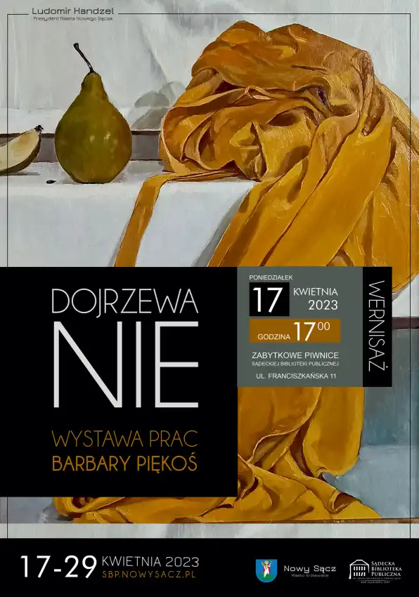DOJRZEWANIE – wystawa prac Barbary Piękoś