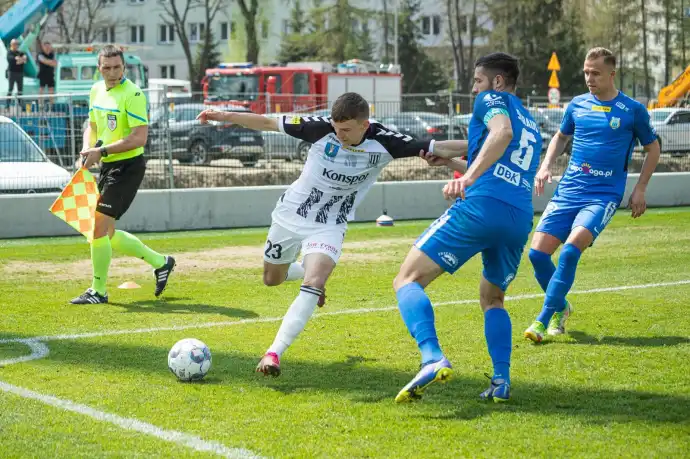 Sandecja lepsza w starciu ze Stomilem Olsztyn