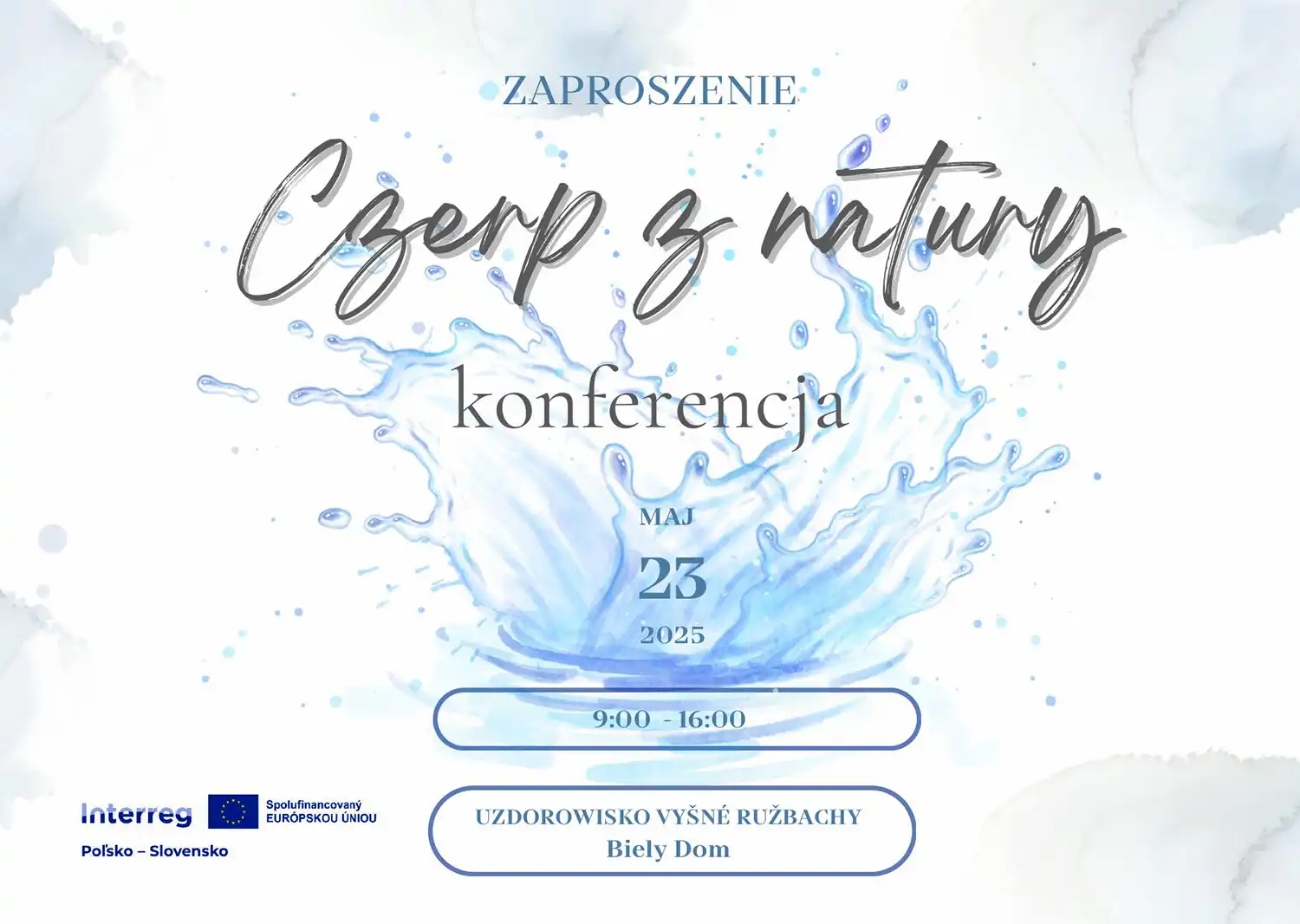 Wody mineralne kluczem do turystyki przyszłości. Konferencja w Białym Domu - Uzdrowisku Wyżne Rużbachy