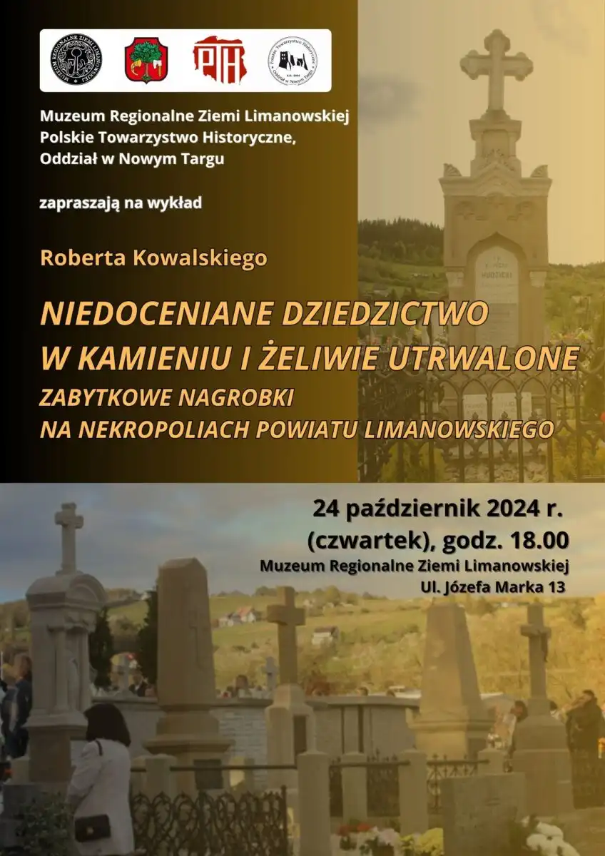 Zabytkowe nagrobki – niedoceniane dziedzictwo kultury regionu limanowskiego