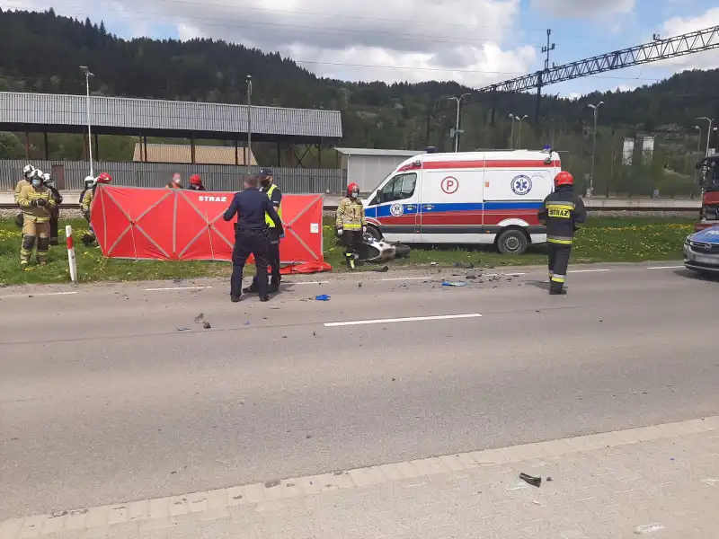 Tragiczny wypadek w Powroźniku