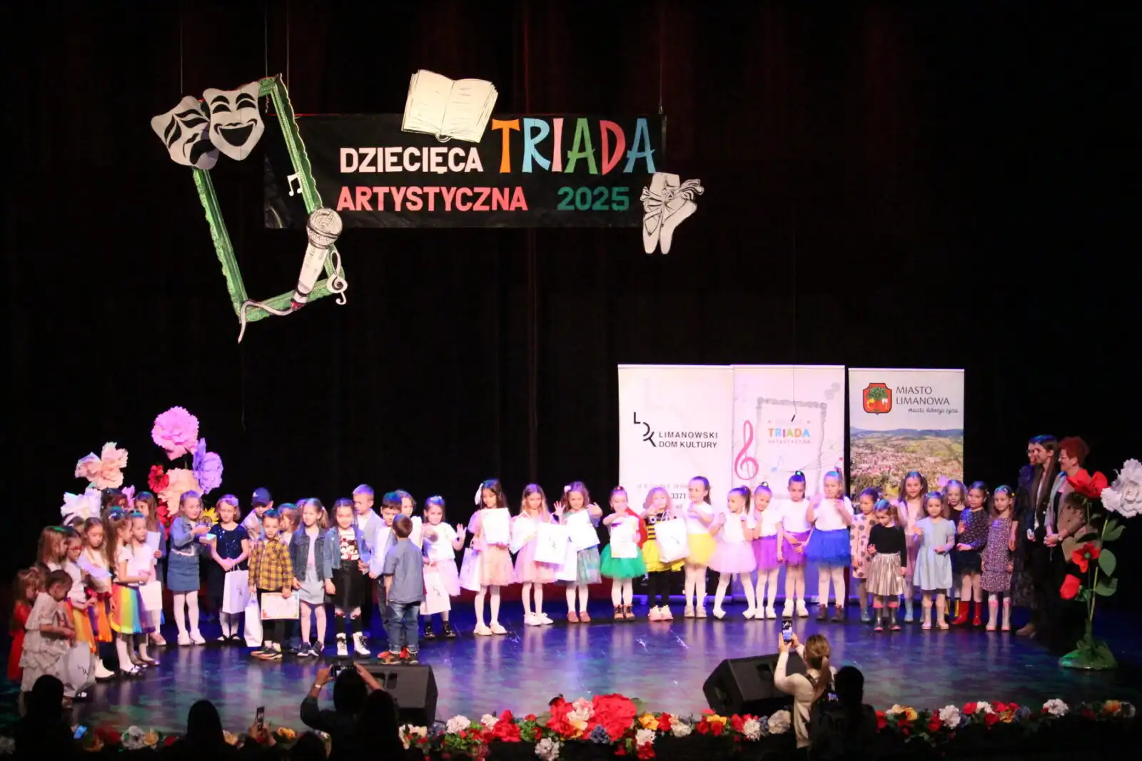II etap Dziecięcej Triady Artystycznej w Limanowej. Wielki sukces młodych talentów