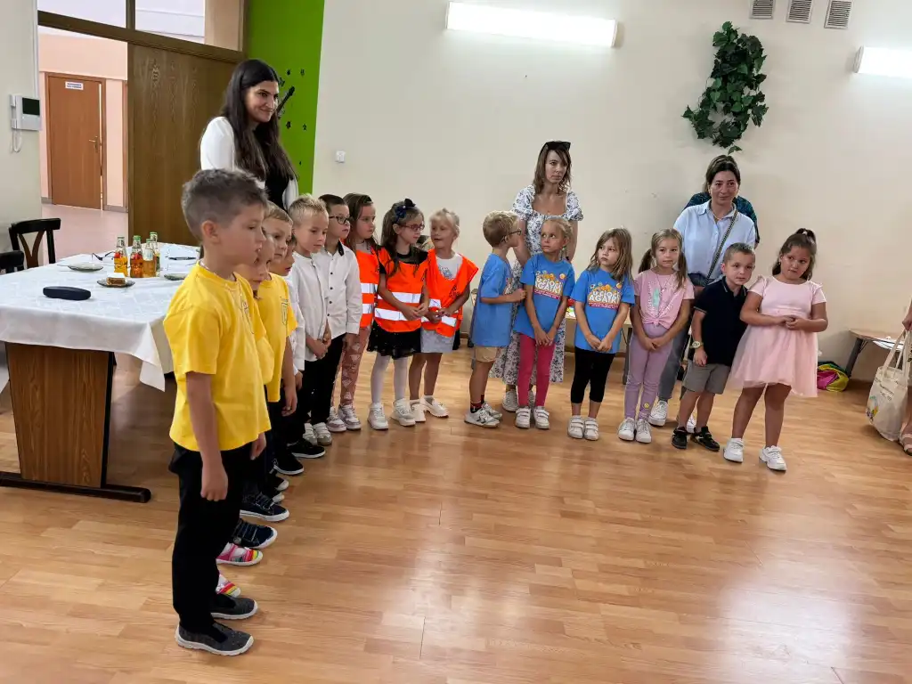 Przedszkolaki z Tymbarku znają zasady bezpieczeństwa na medal