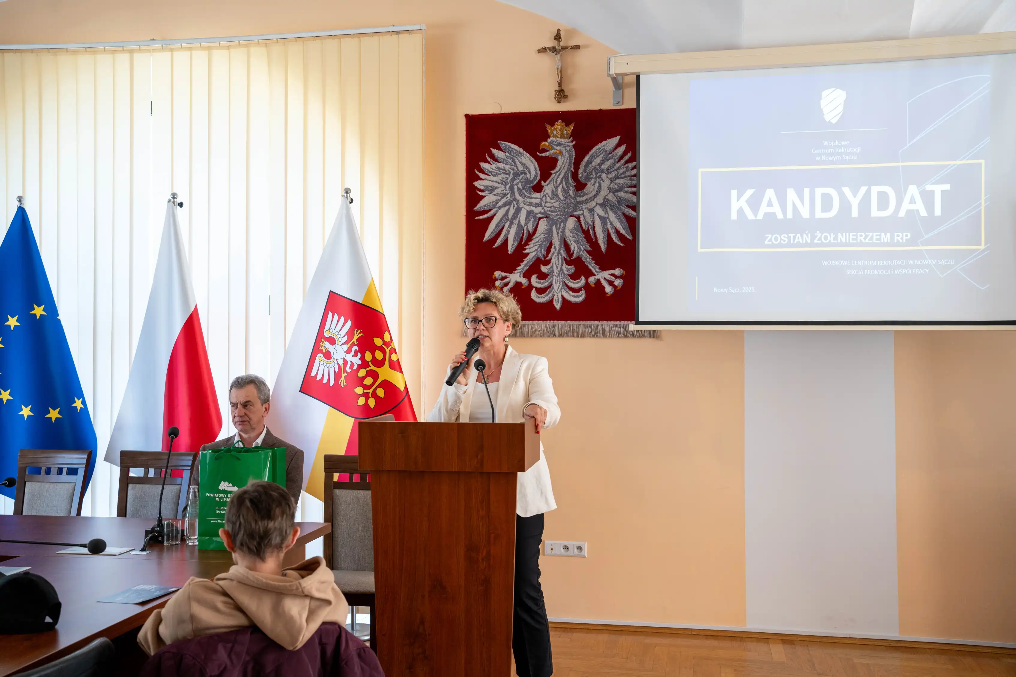 Kariera w mundurze i na rynku pracy. Spotkanie w Limanowej dla osób bezrobotnych