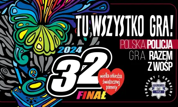 Porady policjantów dla wolontariuszy i darczyńców WOŚP