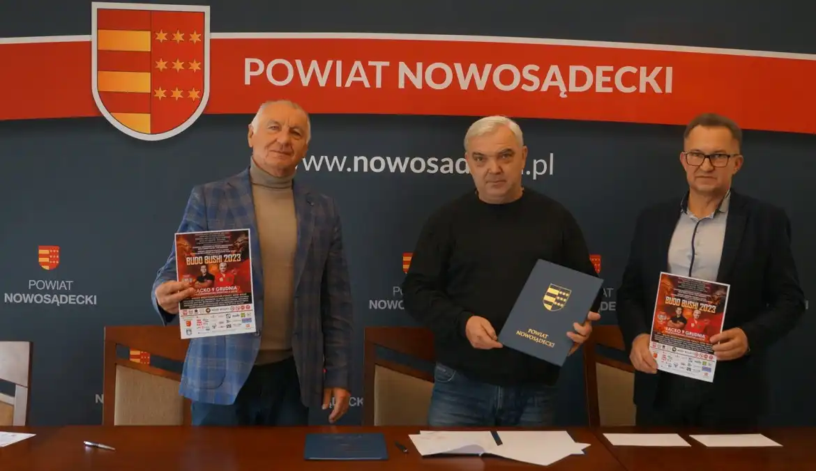 Powiat nowosądecki partnerem Budo Bushi 2023