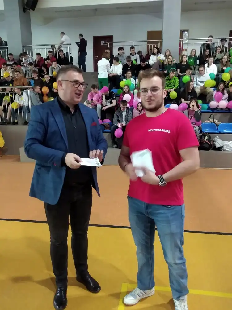 Uczniowie z ZS w Łącku promowali zdrowy styl życia