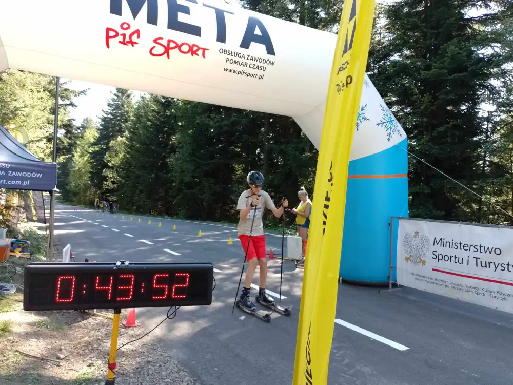 Zawody nartorolkowe Aktywna Mogielica Uphill IV na Nartorolkach” 2023 za nami