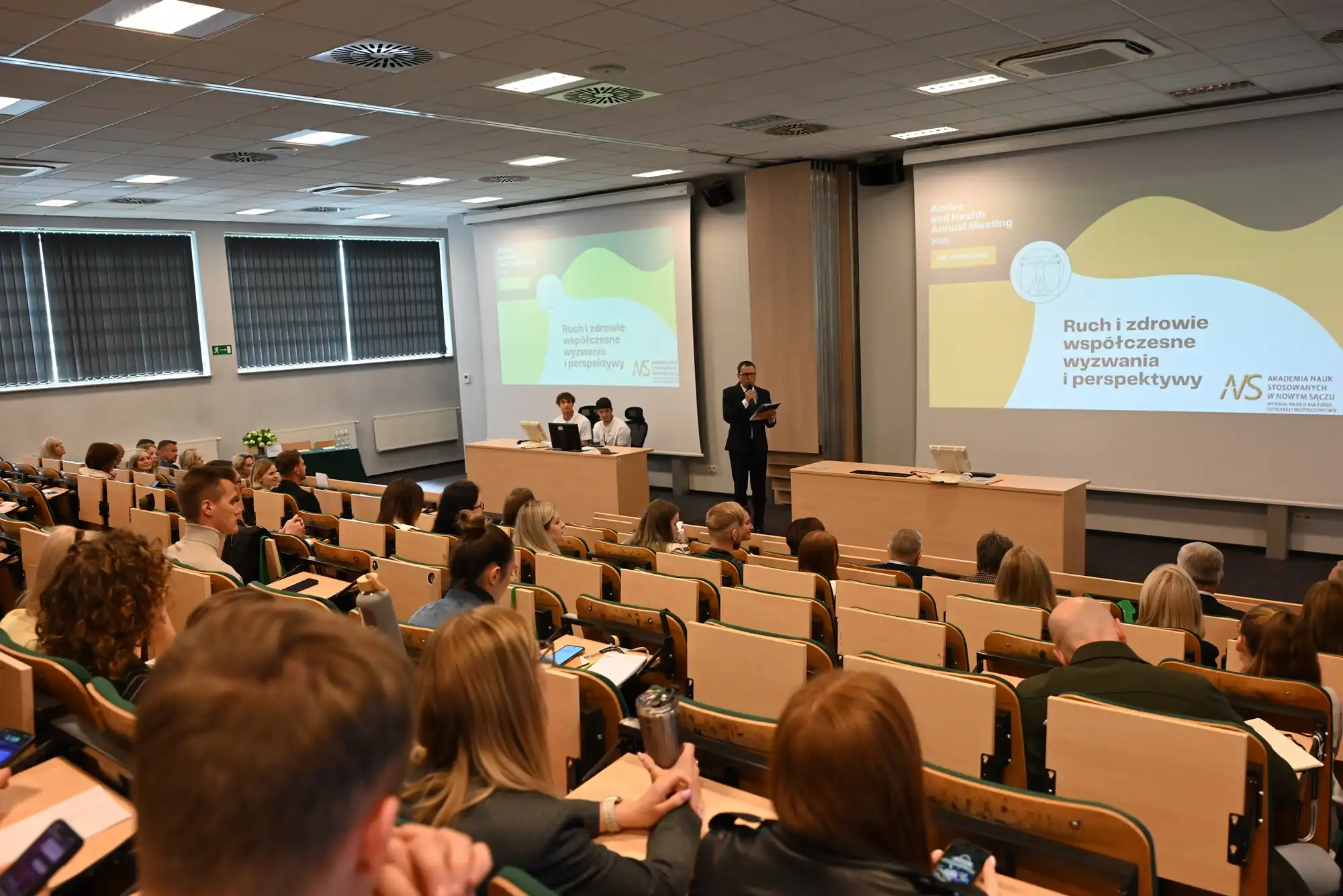 Ruch, zdrowie i nauka w jednym miejscu. Konferencji „Active and Health Annual Meeting 2025 w ANS