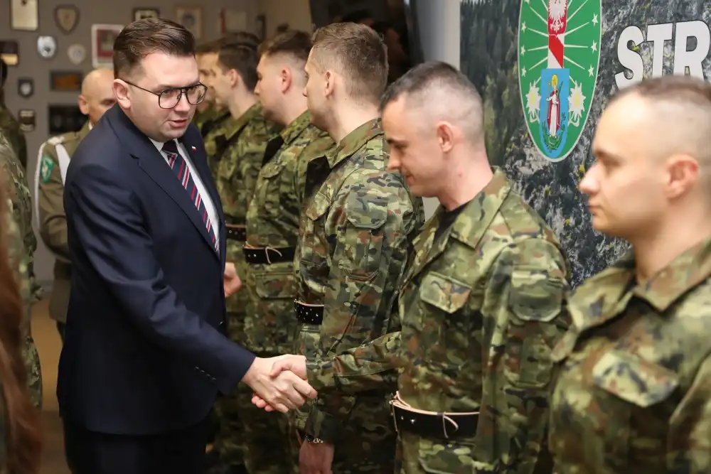 W Karpackim Oddziale Straży Granicznej odbyło się uroczyste ślubowanie