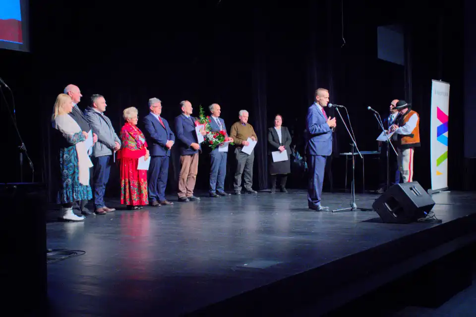 W Limanowskim Domu Kultury świętowano 40. rocznice powstania rolniczej „Solidarności”
