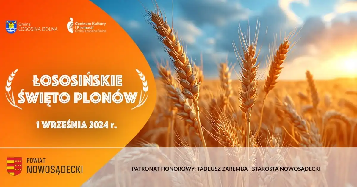 Folklorystyczne święto plonów w Łososinie Dolnej