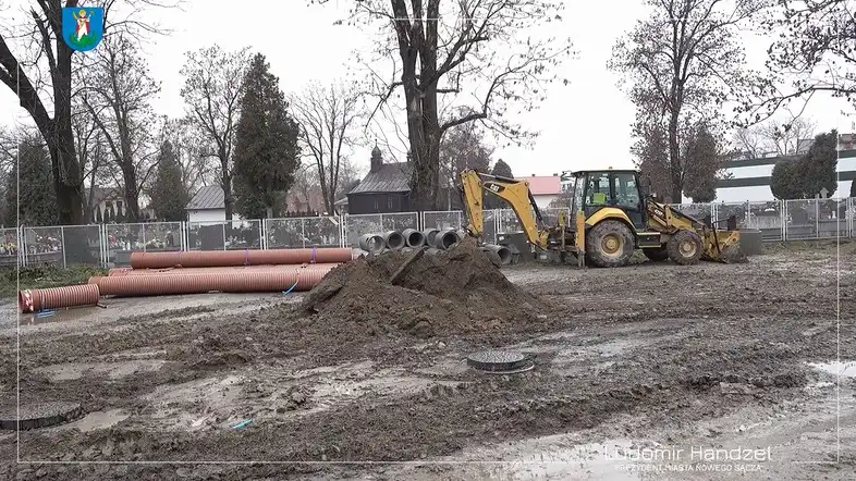 Nowy Sącz: Trwa remont ul. Starowiejskiej na Osiedlu Helena