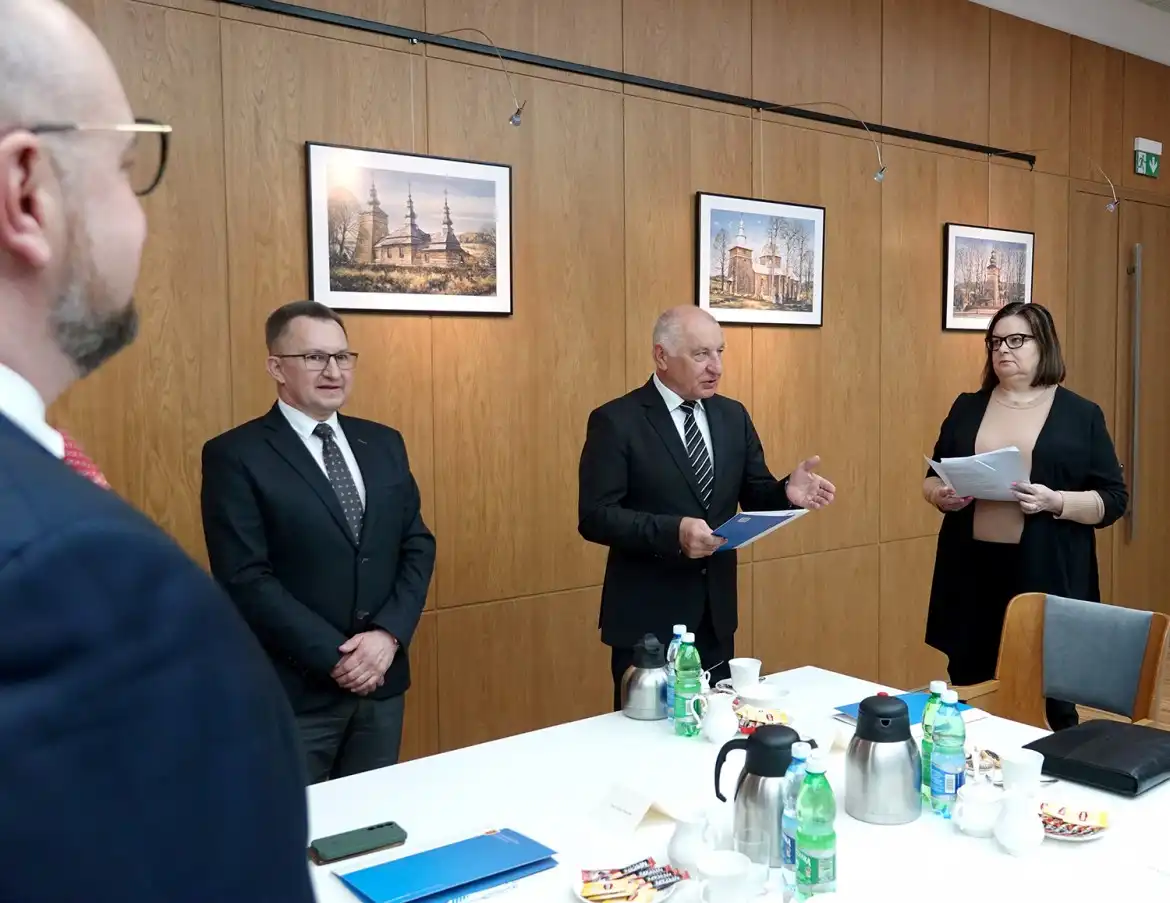 Polsko-słowackie konsultacje w Starostwie Powiatowym