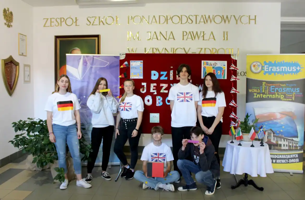 Europejski Dzień Języków Obcych w ZSP w Krynicy-Zdroju