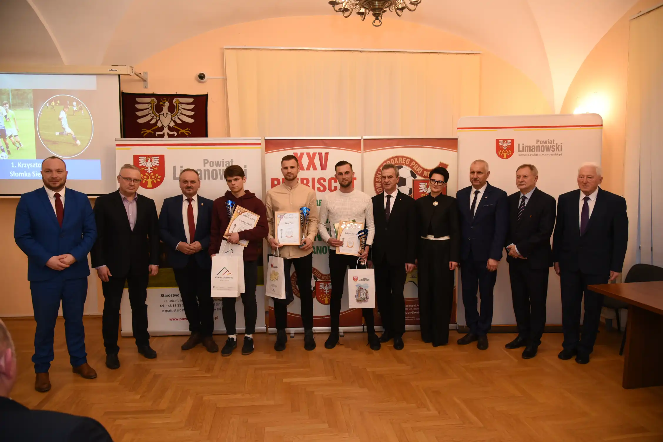 Rozstrzygnięto Plebiscyt na Najpopularniejszego Trenera i Piłkarza Ziemi Limanowskiej 2022 roku