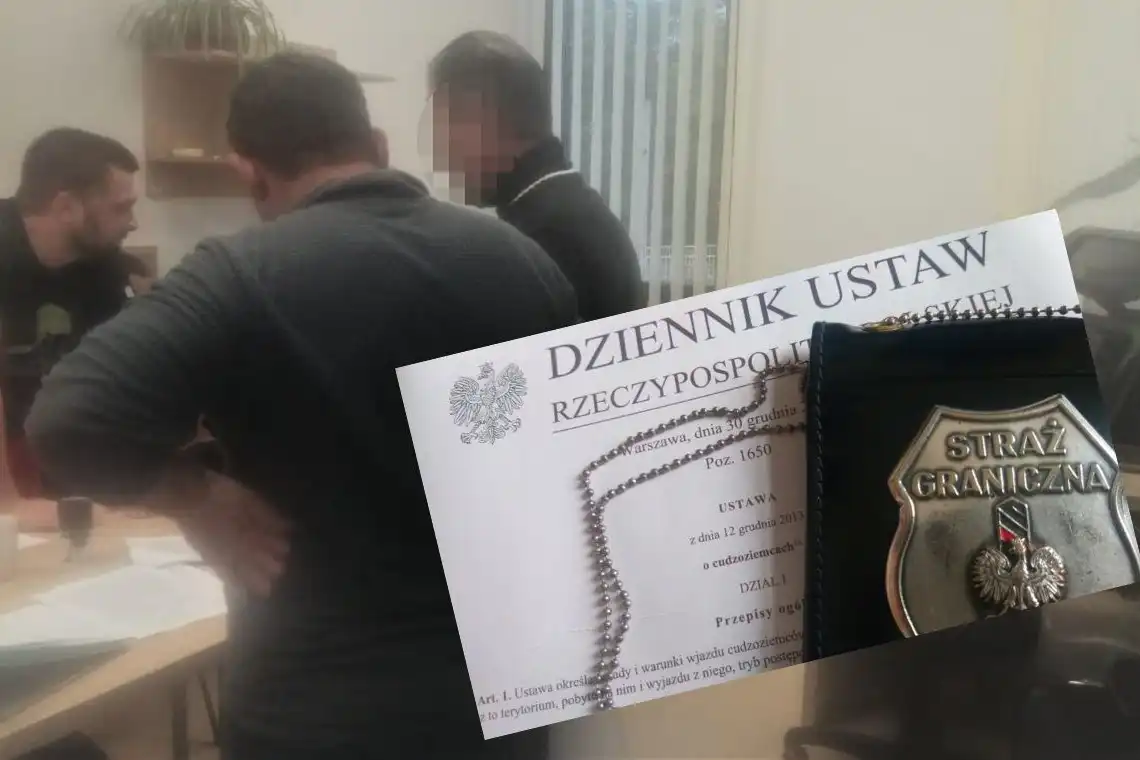 W Nowym Sączu pogranicznicy zatrzymali dwóch Gruzinów