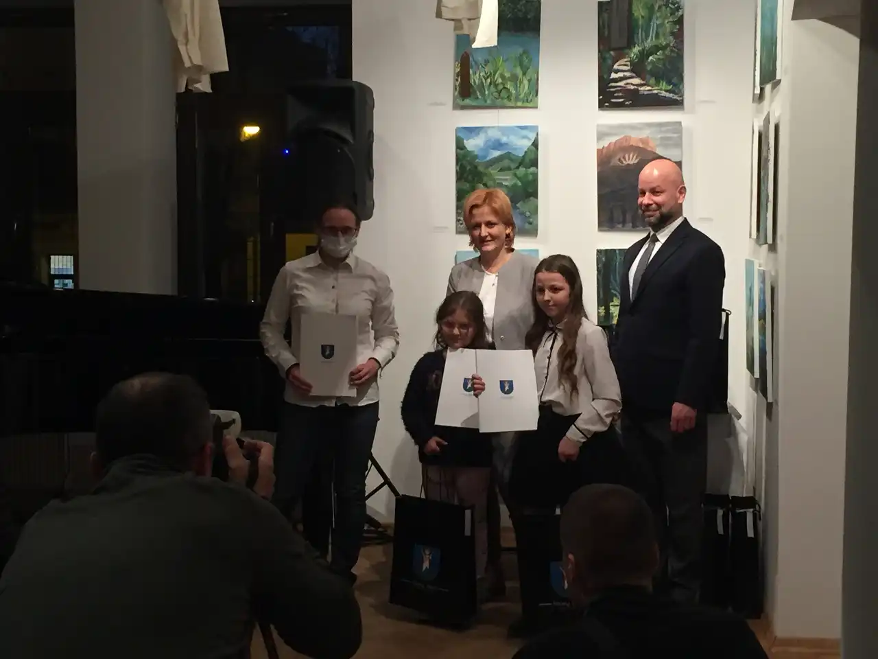 Laureaci konkursów z cyklu "Bądź jak Barbacki" nagrodzeni