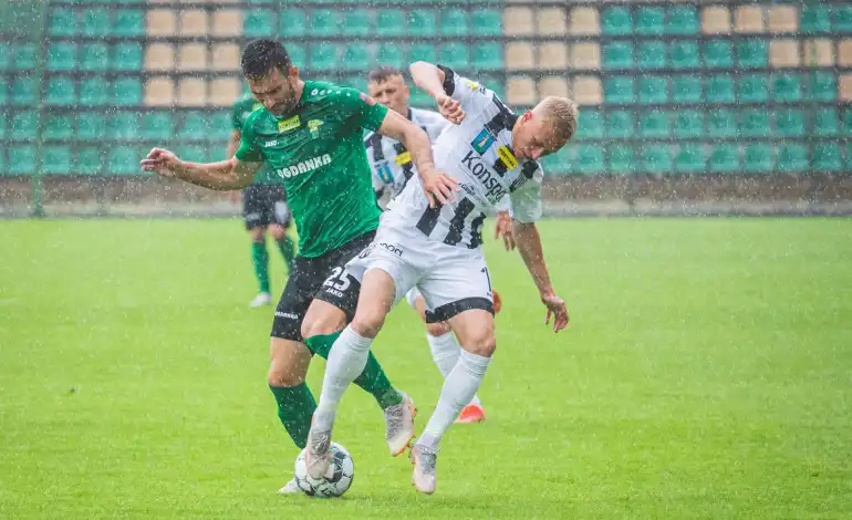 Sandecja przegrywa ostatni mecz ligowy w sezonie 2020/2021