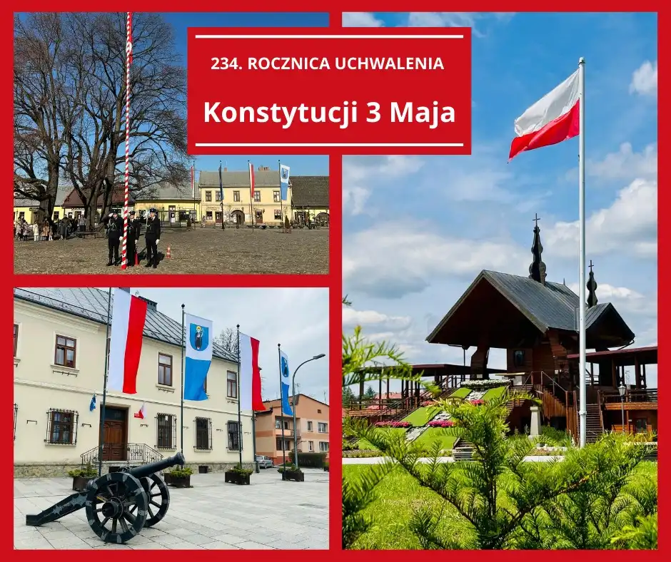 Konstytucja 3 Maja w sercach mieszkańców. Uroczystości w Starym Sączu
