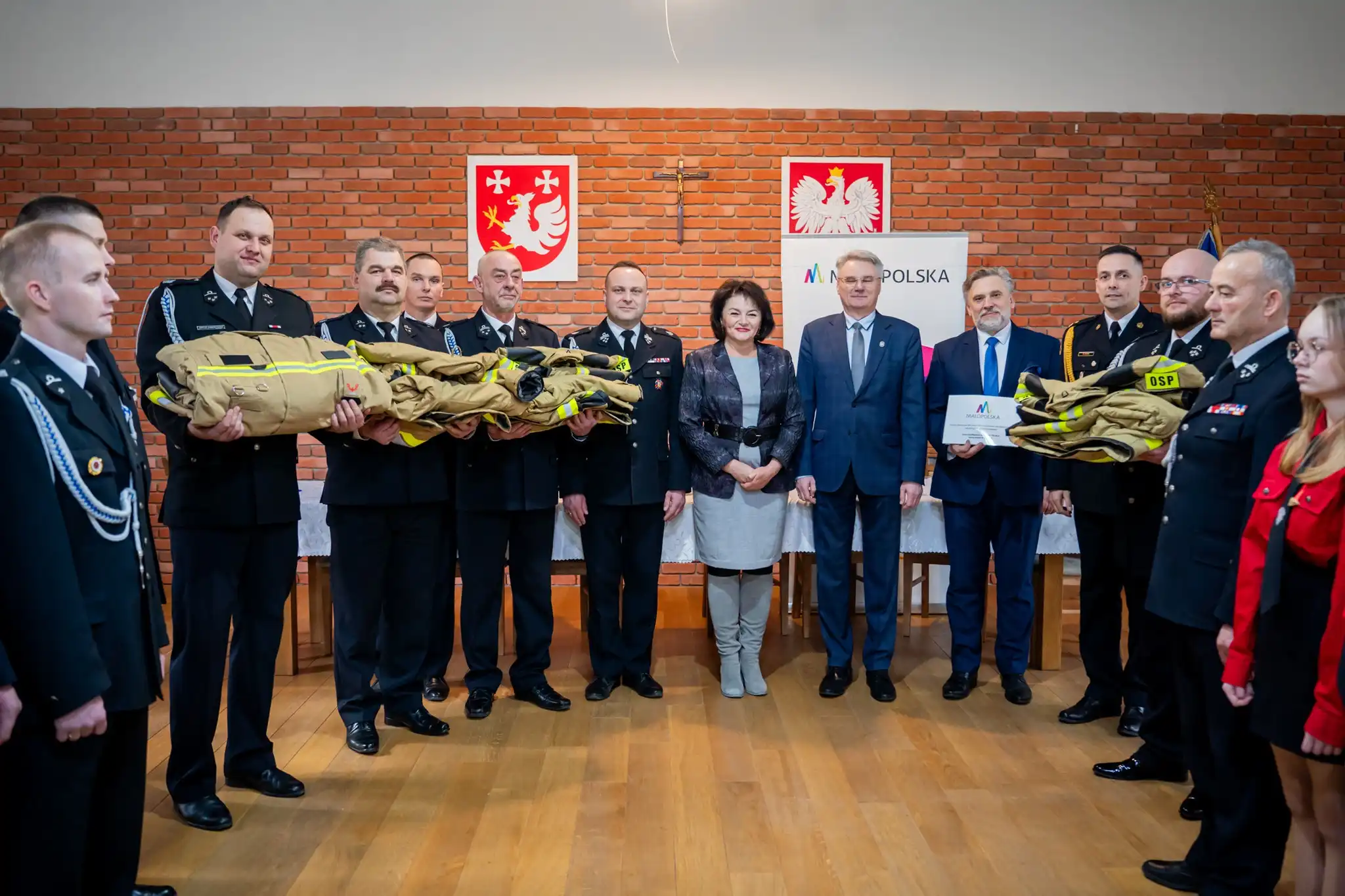 Nowy pojazd i odzież ochronna dla strażaków z OSP Biesna. Walne zebranie z ważnymi wydarzeniami