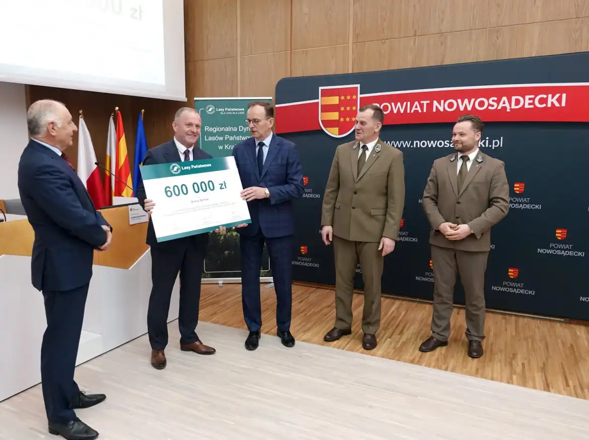 Miliony złotych z Funduszu Leśnego dla samorządów z powiatu nowosądeckiego