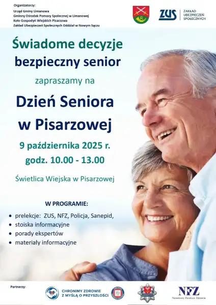 Dzień Seniora w Pisarzowej. Bezpieczeństwo na pierwszym miejscu