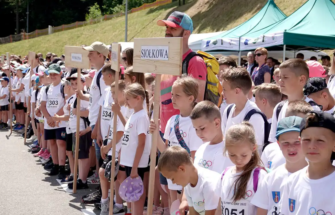 W Ptaszkowej zapłonął znicz olimpijski