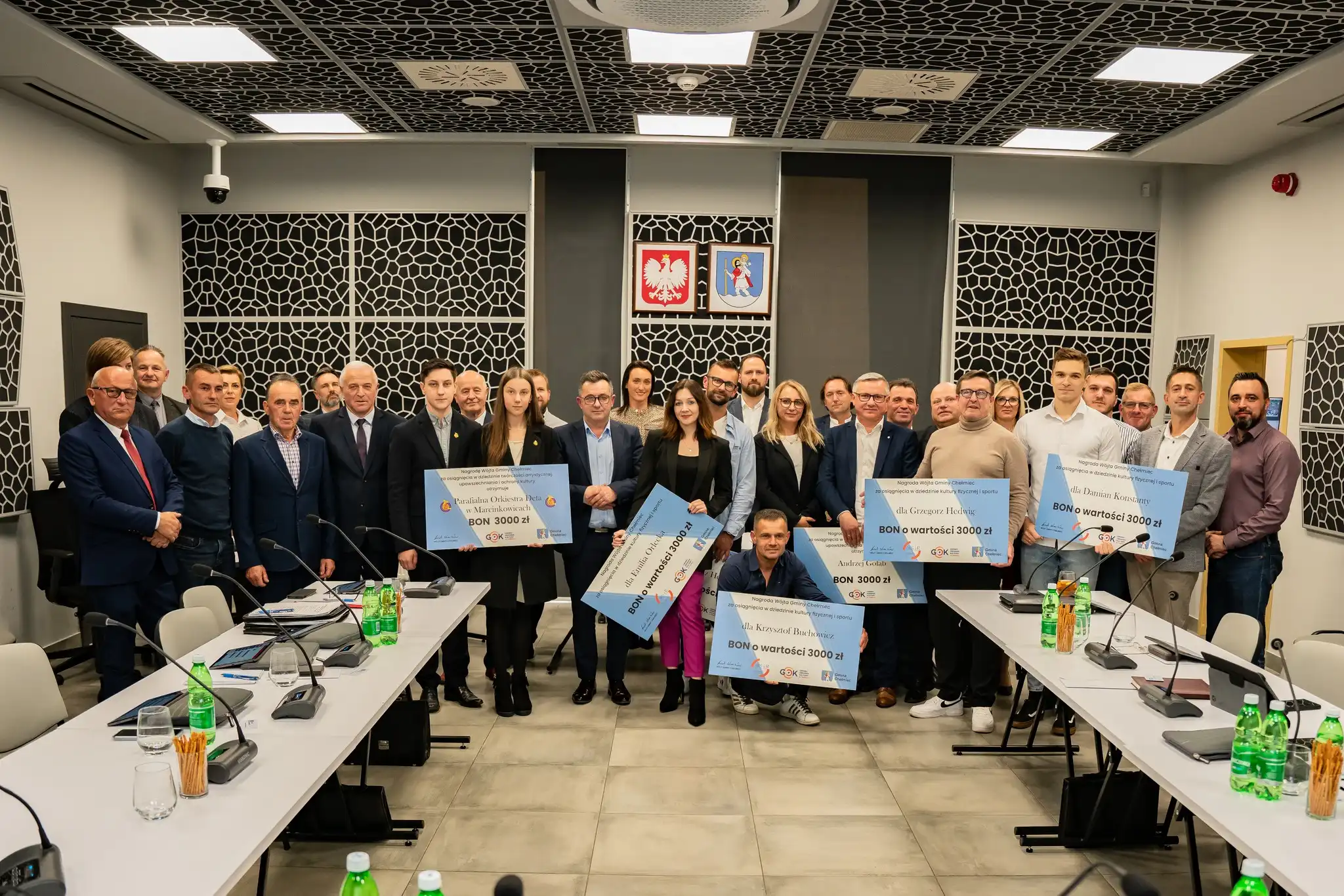 Wybitne osiągnięcia w gminie Chełmiec. Wójt wręczył nagrody dla sportowców i działaczy kultury