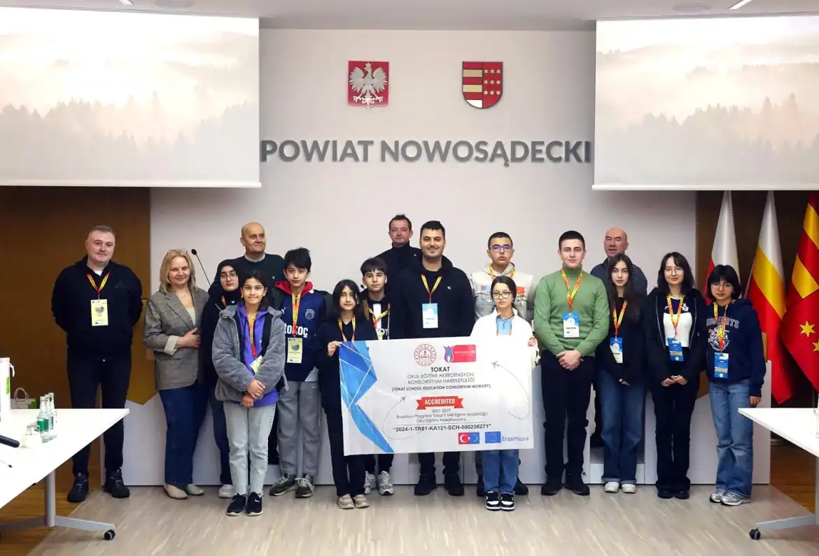 Erasmus+ w Nowym Sączu. Międzynarodowe spotkanie z uczniami z Turcji