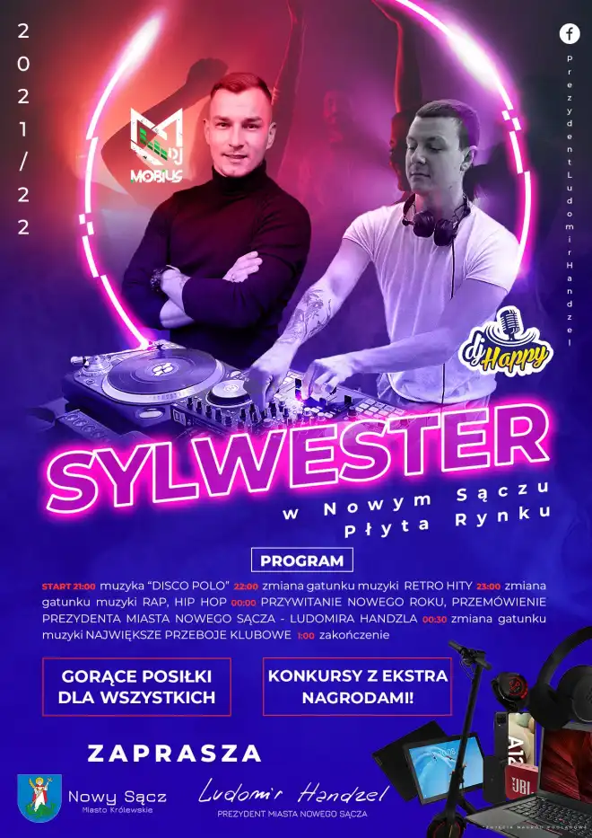 Sylwester na nowosądeckim rynku