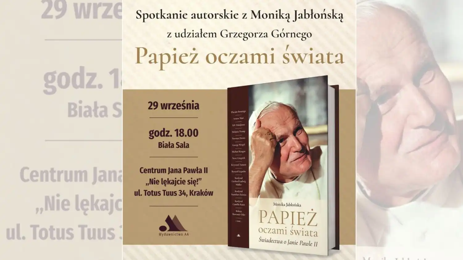 Małopolska: Wydarzenia kulturalne na weekend 28 września - 1 października
