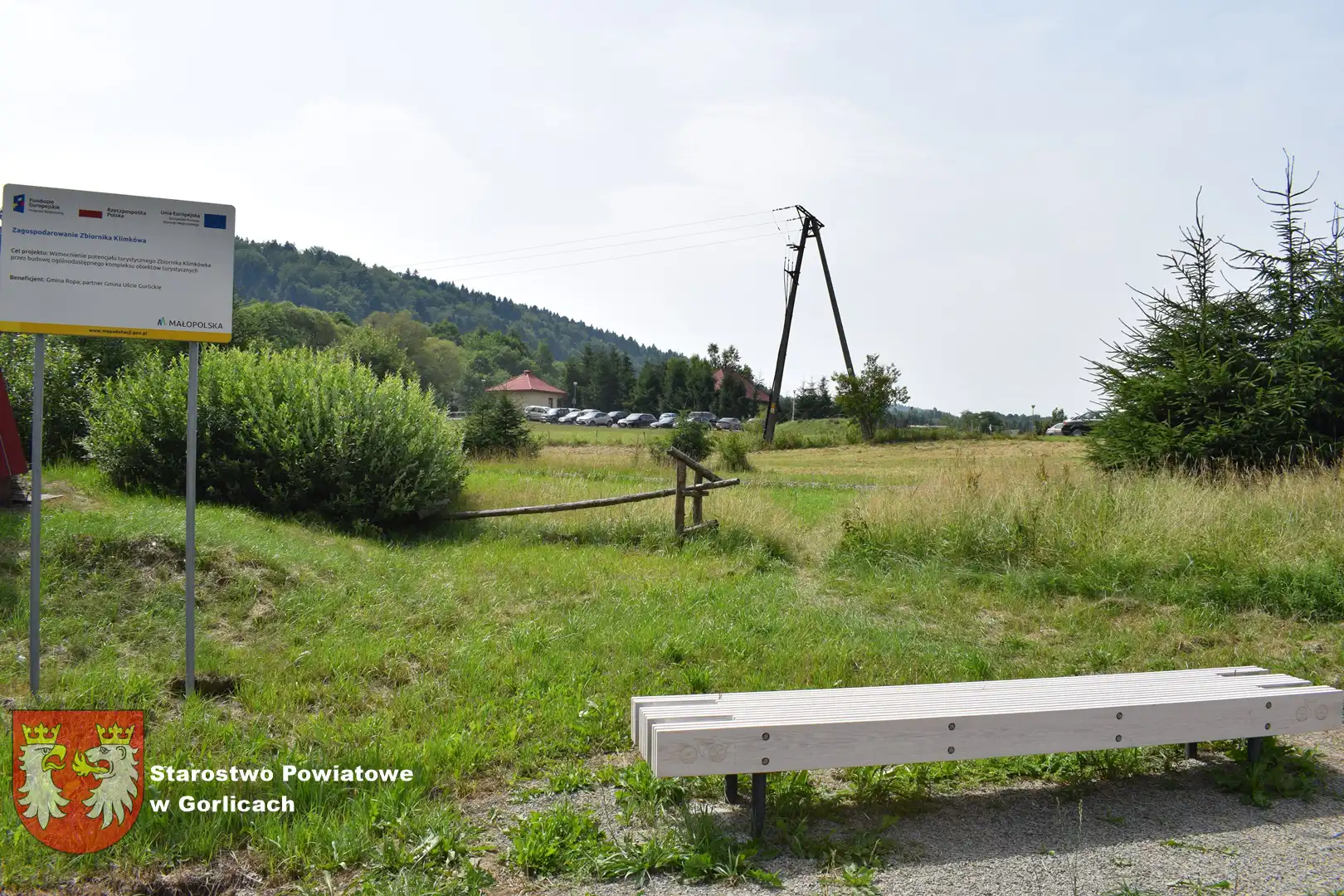 Ścieżki pieszo-rowerowe nad Klimkówką uroczyście otwarte