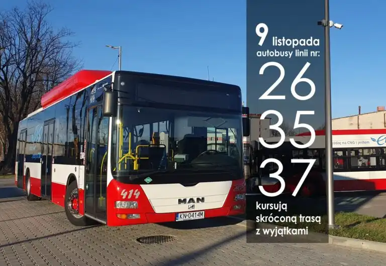 Utrudnienia na ul. Kamiennej. Sprawdź zmiany w trasach linii 26, 35 i 37!