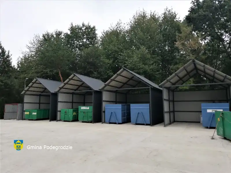 Podegrodzie stawia na ekologię. Ponad 1,3 mln zł unijnej dotacji na modernizację PSZOK