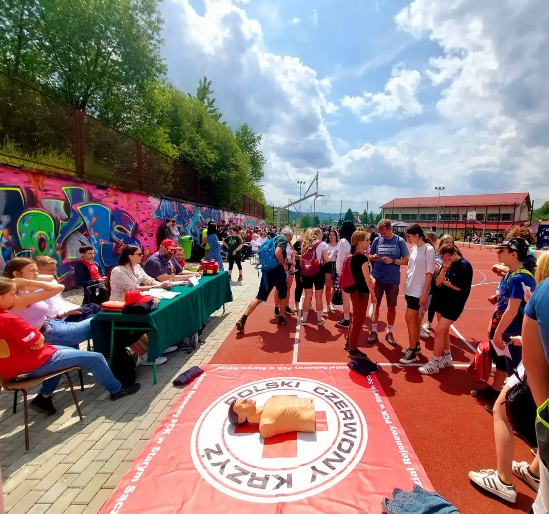 Uczniowie ZSP w Krynicy-Zdroju uczcili patrona szkoły