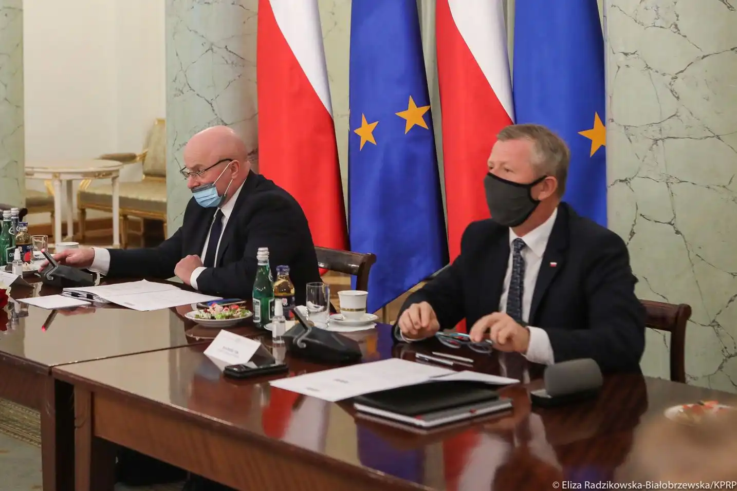 Burmistrz Starego Sącza Jacek Lelek oraz wójt gminy Korzenna Leszek Skowron uczestniczyli w Posiedzeniu Rady ds. Samorządu Terytorialnego