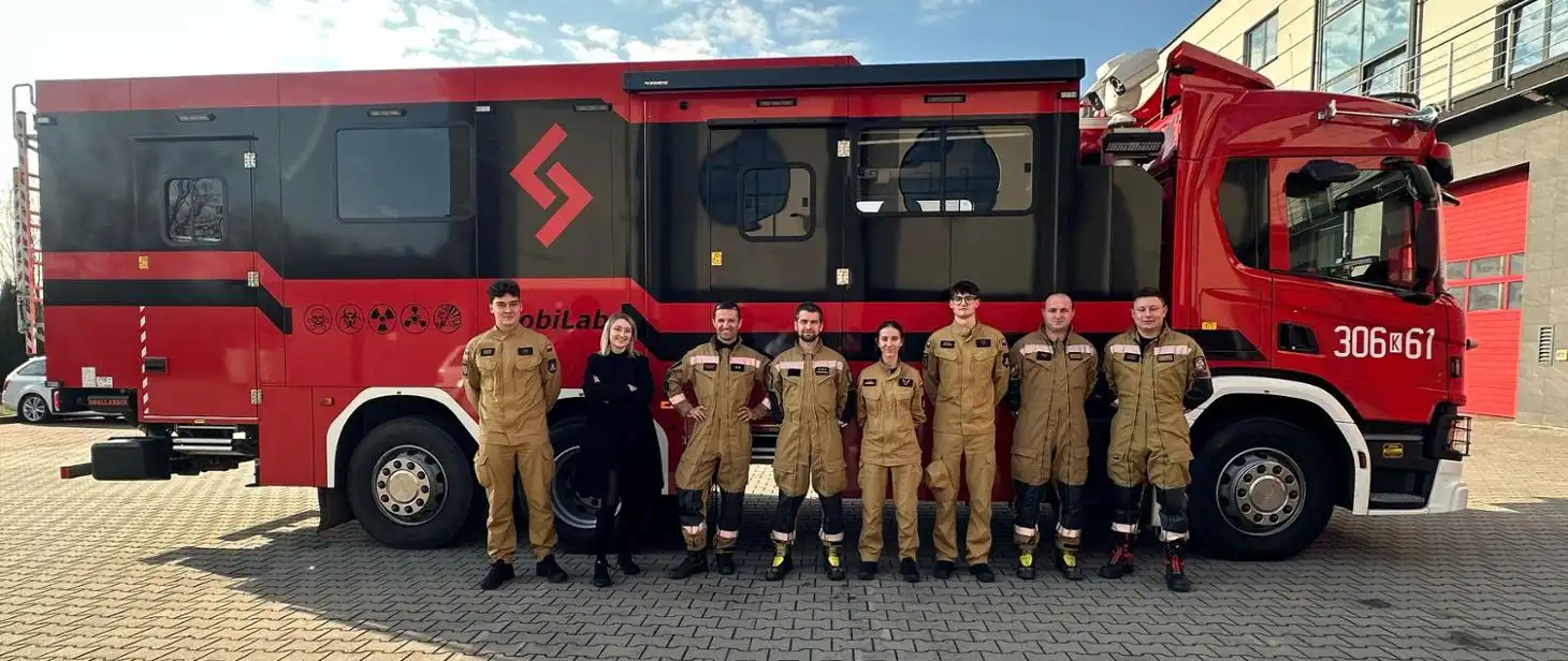 Nowoczesna detekcja gazów. Strażacy doskonalą swoje umiejętności w Nowym Sączu