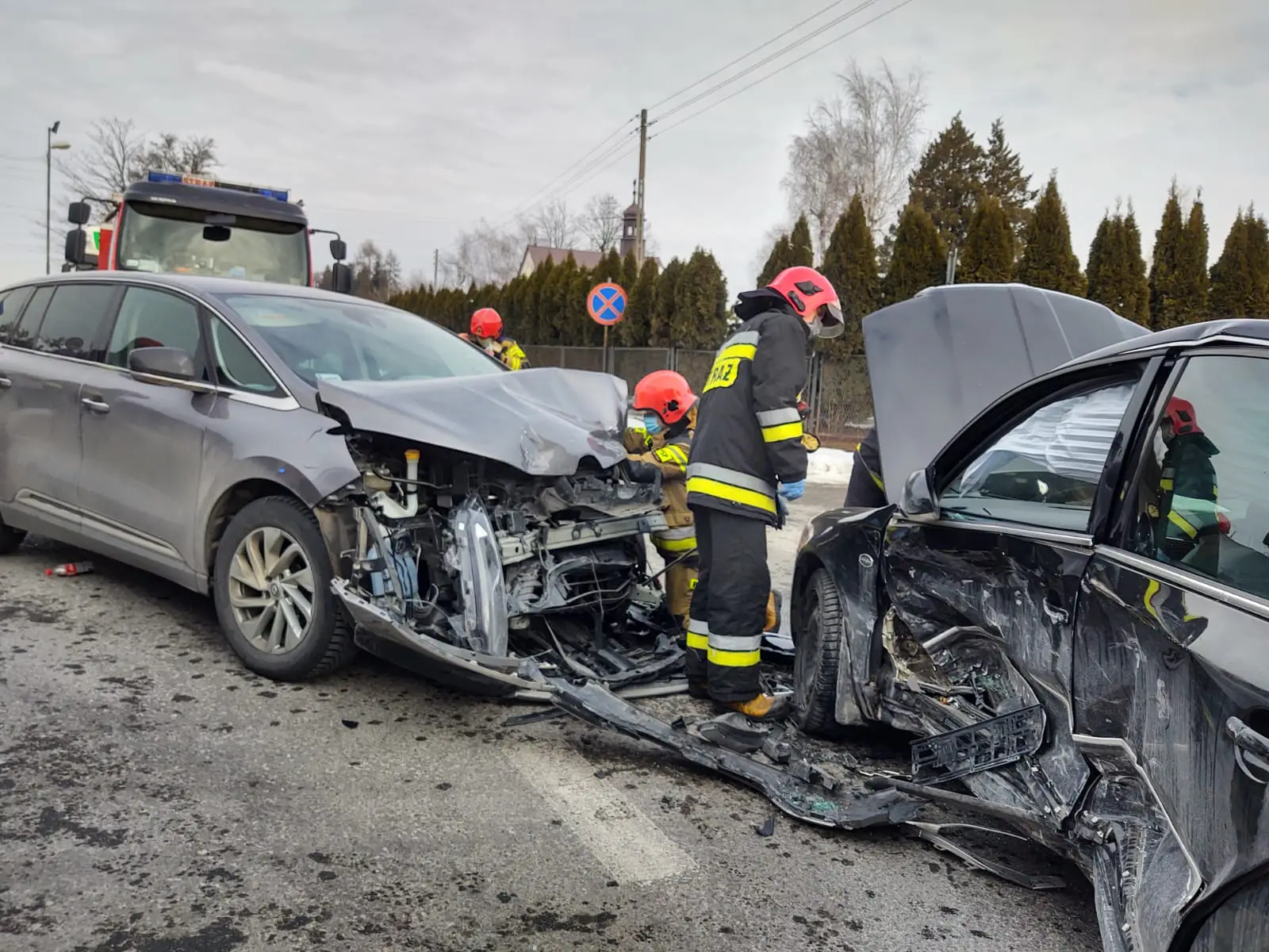Kraksa na ul. Nawojowskiej w Nowym Sączu. Wśród pasażerów były dzieci