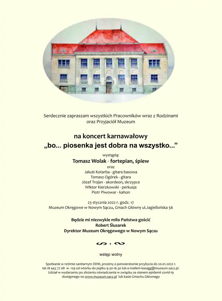 Małopolska: Wydarzenia kulturalne na weekend 20-23 stycznia