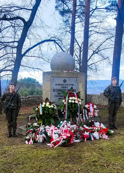 Hołd dla poległych. Rocznica Bitwy pod Limanową na wzgórzu Jabłoniec